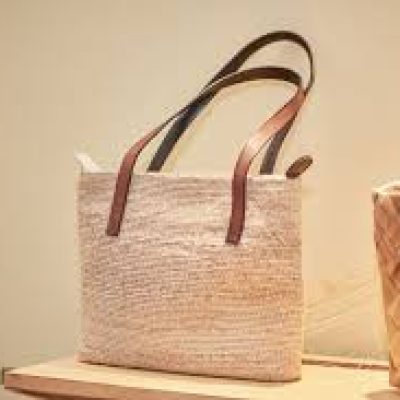 banana fibre handbags and totes exporter from india